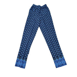 Isaac Mizrahi Women's Paisley Border-Printed Ankle Pants Size Tall 2,24,28 & 22